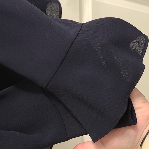 Navy Blue Blouse - Picture 5 of 5